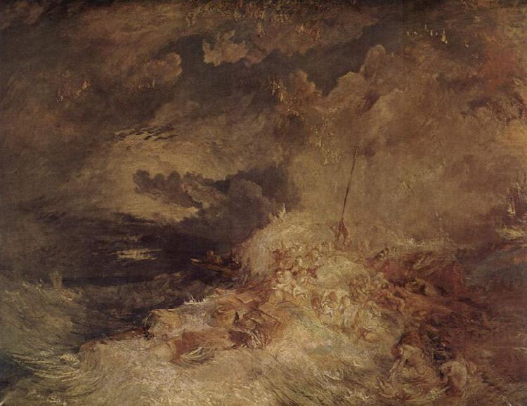 Fire on the Sea, Joseph Mallord William Turner